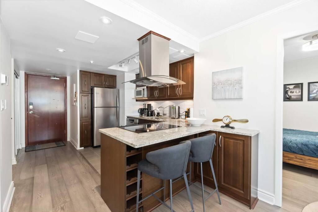 2Br Condo With Breathtaking View In Downtown! Free Parking - 6 Sleep Βανκούβερ Εξωτερικό φωτογραφία